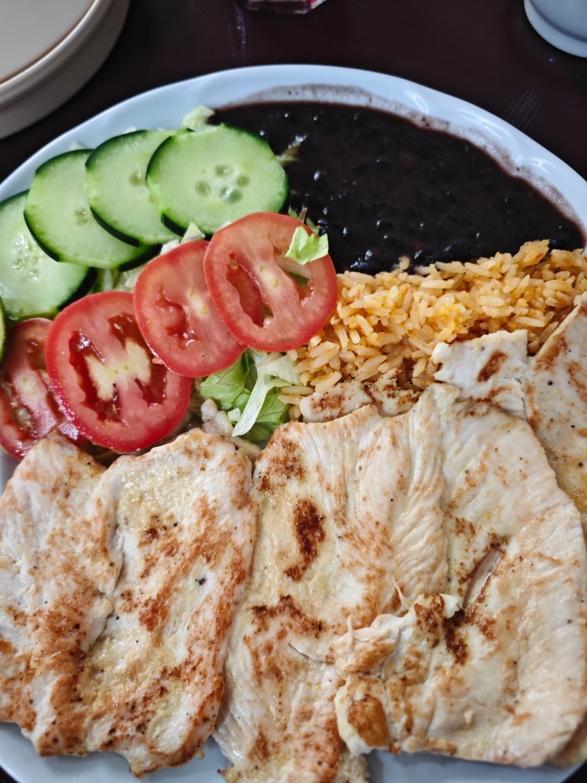 Pechuga de pollo a la plancha
